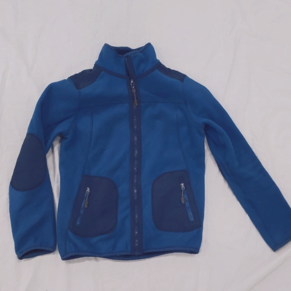 3/$30 Green Tea full zip teal blue fleece jacket small - Picture 1 of 7